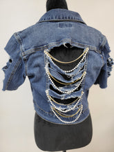 Load image into Gallery viewer, Say Something Denim Jacket
