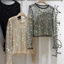 Load image into Gallery viewer, Rhinestone Top
